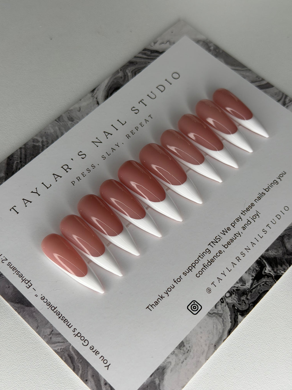 Soft Life French - Almond/Stiletto